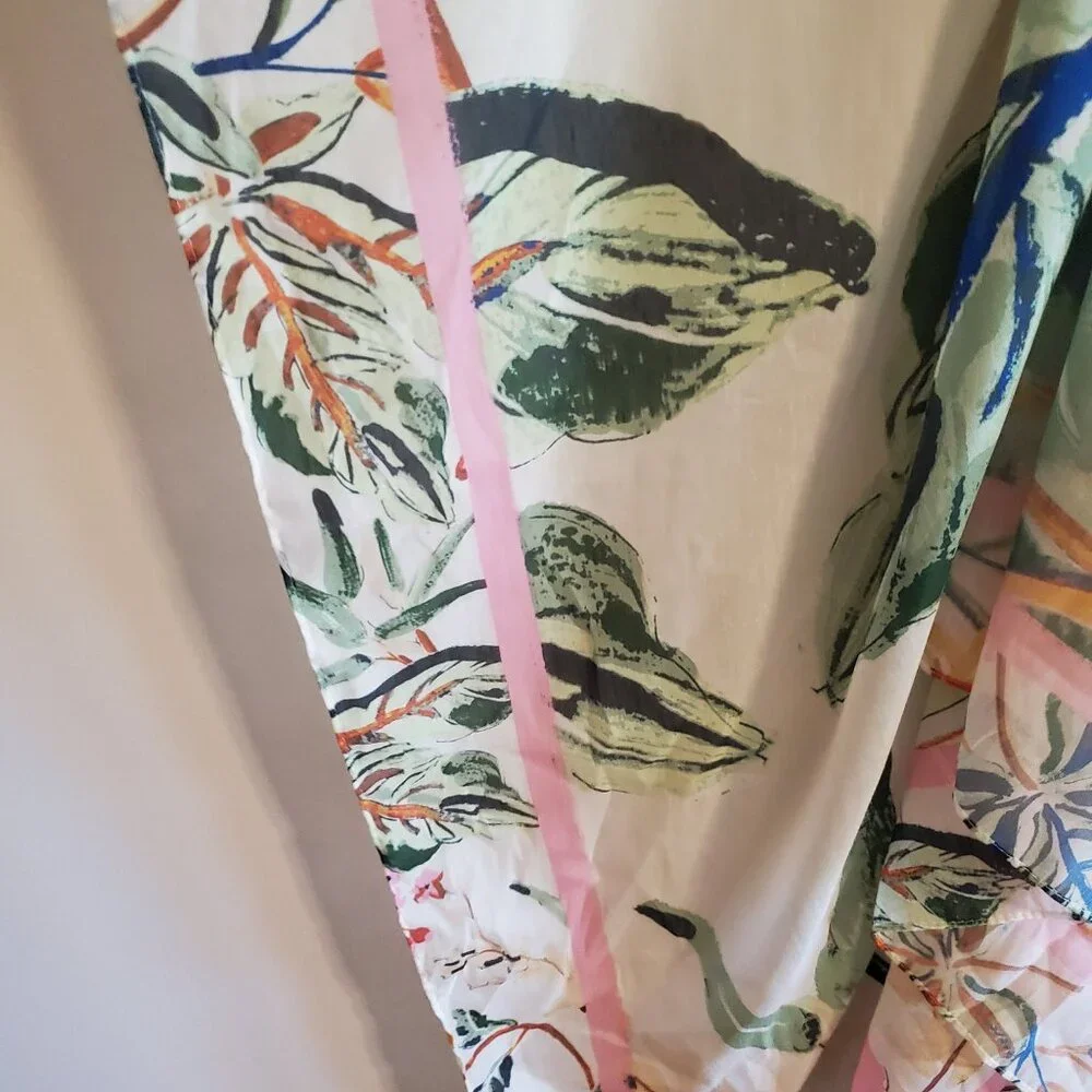 H&M Floral Blanket Scarf Wrap Rectangle 69 x 47